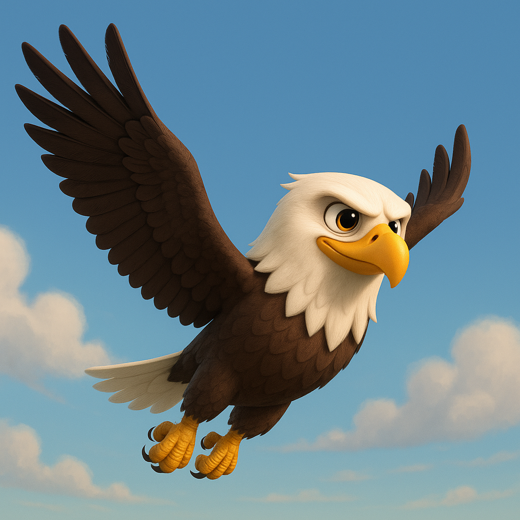 Sky the Waste Watcher Eagle